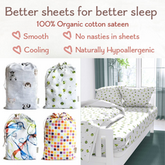 100% Organic Cotton Sateen