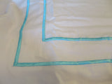 Double Line Embroidery Duvet Cover
